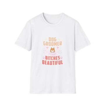 Dog Groomer Unisex T-Shirt, Funny Pet Owner Gift, Cute Animal Lover Tee, Dog Lover Apparel, Groomer Appreciation Gift