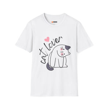 Cat Lover T-Shirt: Cute Animal Tee for Pet Lovers