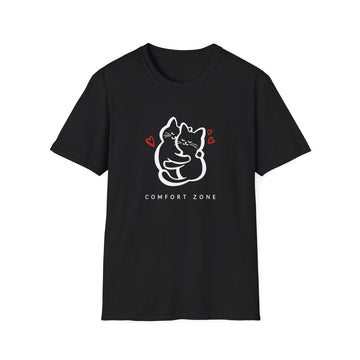 Cozy Cat Lovers T-Shirt, Comfortable Tee for Pet Owners