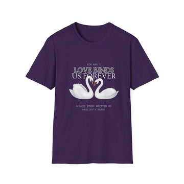 Romantic Swan Love T-Shirt | Perfect Gift for Couples