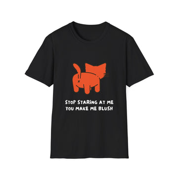 Adorable Cat Graphic Tee, Funny Cat Shirt, Gift for Cat Lovers