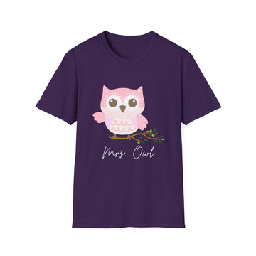 Cute Owl Unisex T-Shirt, Gift for Animal Lovers, Cozy Casual Wear