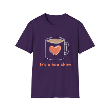 Cute Tea Shirt Unisex Tee, Funny Gift for Tea Lovers
