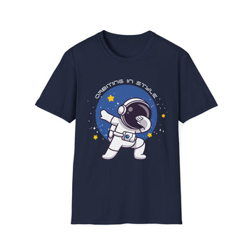 Astronaut Graphic Unisex T-Shirt, Cool Space Tee
