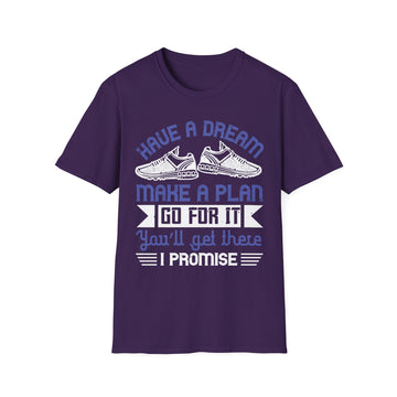 Inspirational Graphic T-Shirt with Motivational Quote, Dream Big