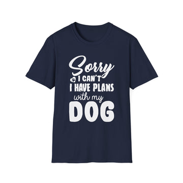 Dog Lover T-Shirt, Funny Pet Owner Apparel, Gift for Dog Moms and Dads, Cute Canine Graphic Tee, Animal Lover Outfit