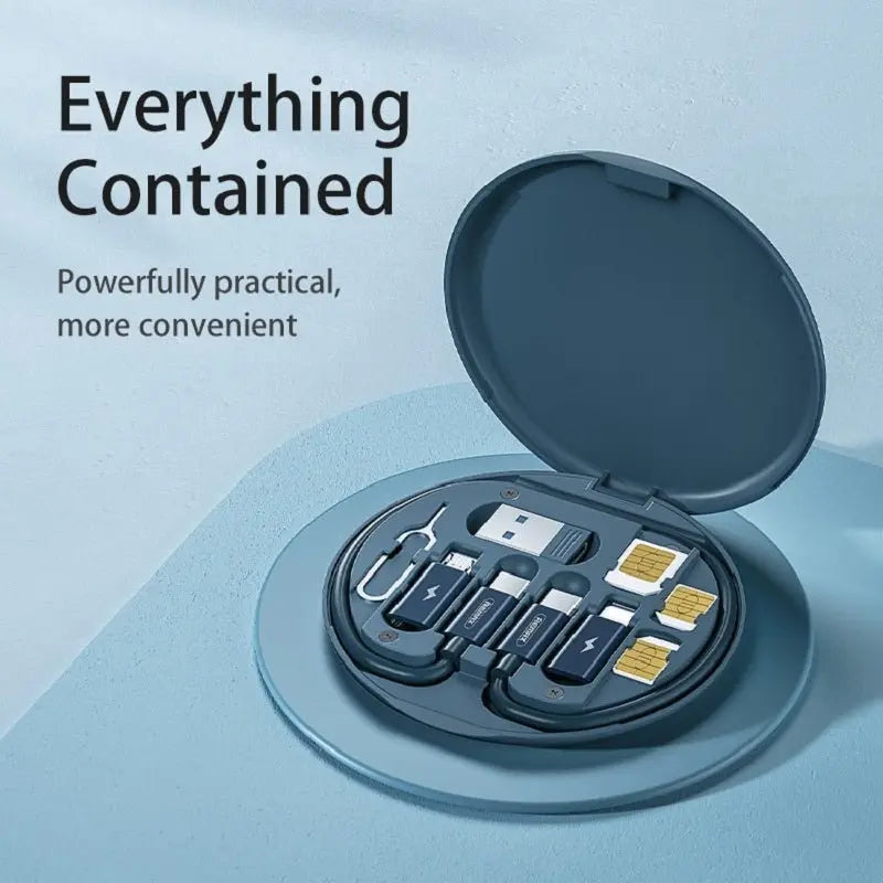 60W Fast Charging Multi-function Charging Cable Storage Box Advibe Studio