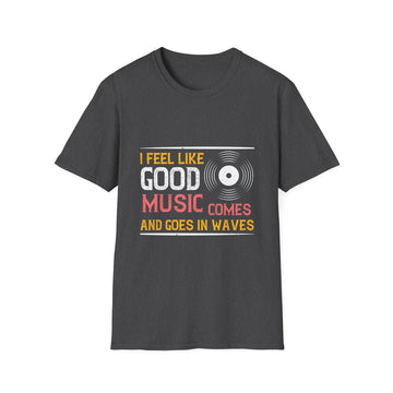 Good Vibes Unisex T-Shirt - Music Lover Gift, Cool Casual Wear