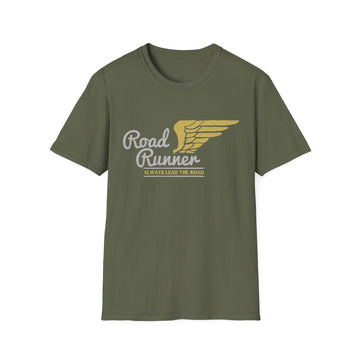 Road Runner Unisex Softstyle T-Shirt | Perfect Gift for Runners, Sports Lovers, Fitness Enthusiasts, Casual Wear, Marathon Events