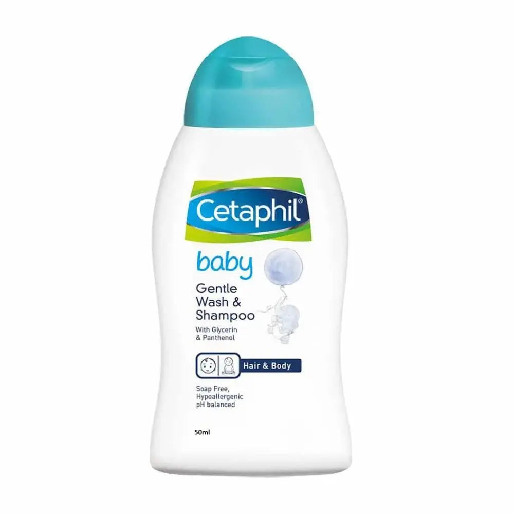 Baby Gentle Wash And Shampoo 50ml (Original) Advibe Studio