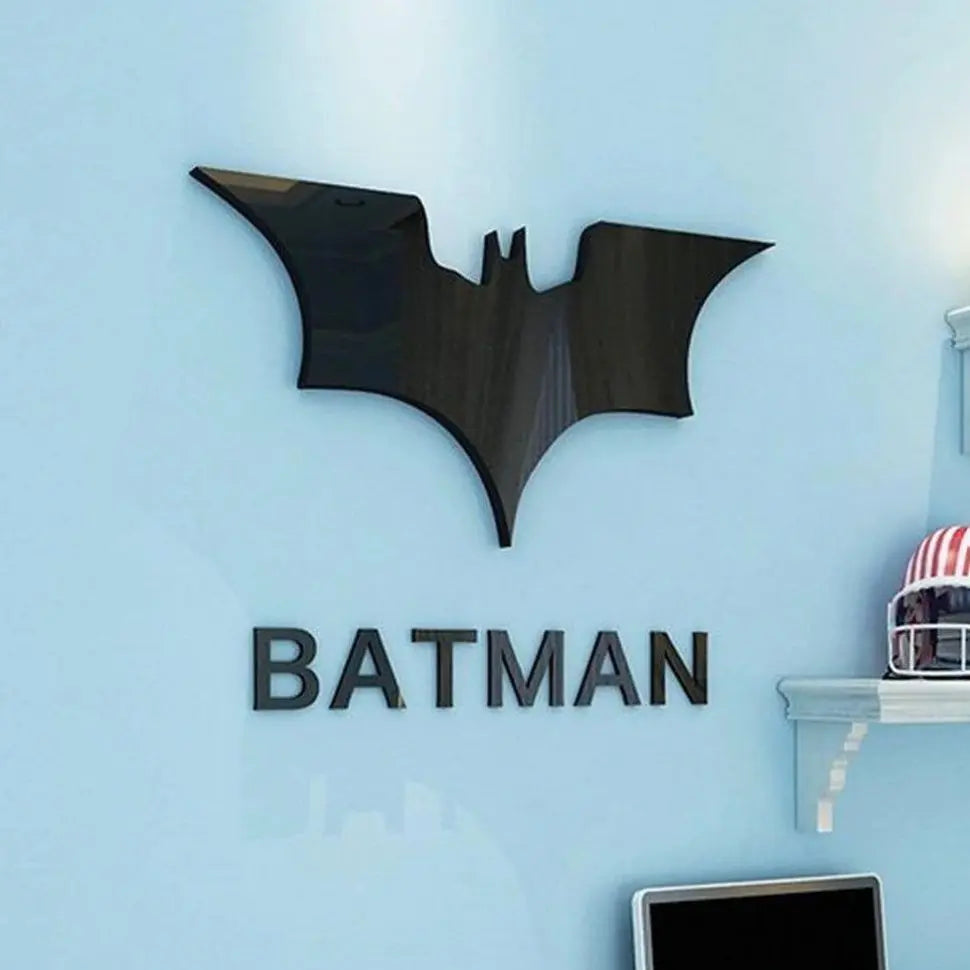 Batman Acrylic Wall Art, Super Hero, Gift Idea Advibe Studio