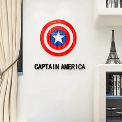 Captain America wall art, Super Hero, Gift Idea Advibe Studio