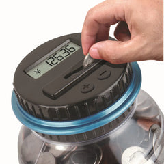 Electronic Digital Counting Coin Money Saving Box Advibe Studio