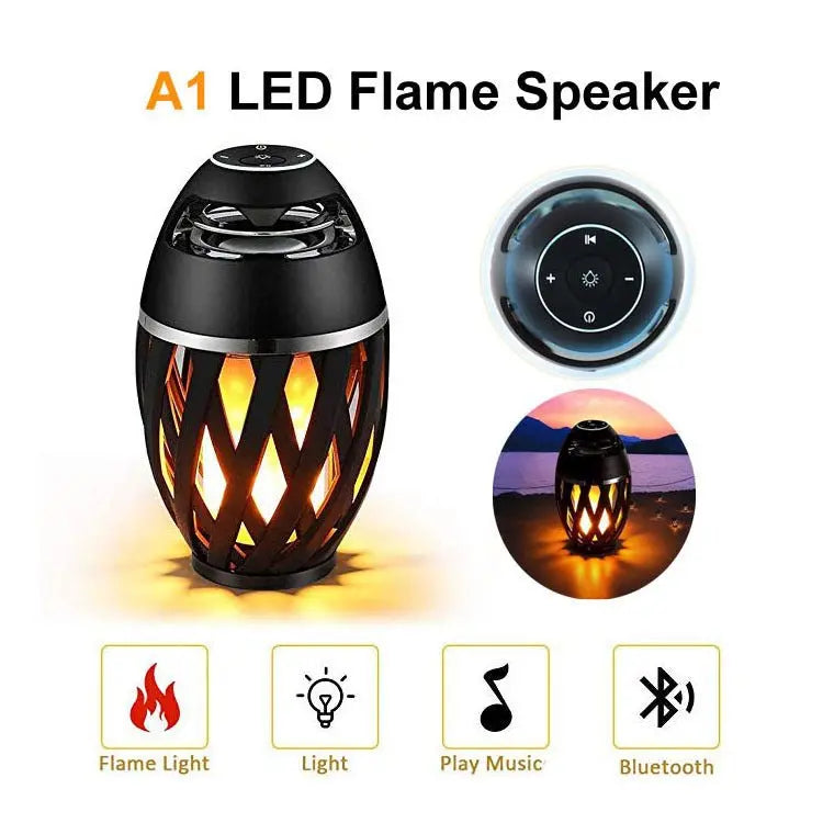 Flight-carrying Flame Bluetooth Speaker Box Home Decoration Advibe Studio