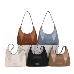 Solid Leather Satchel Bag For Girls Advibe Studio