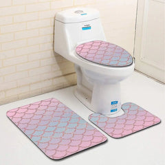 Toilet Mat Sets (Color and Design May Vary) Advibe Studio
