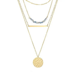 Women's Stainless Steel Gold-plated Short Necklace Advibe Studio