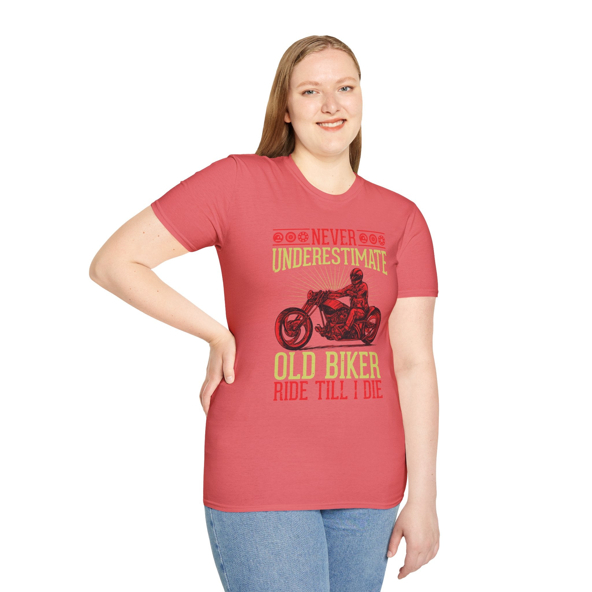 Unisex Biker Shirt - Never Underestimate Old Biker - Motorcycle Gift, Motorbike Lover Tee, Father’s Day Present, Adventure Apparel, [...]