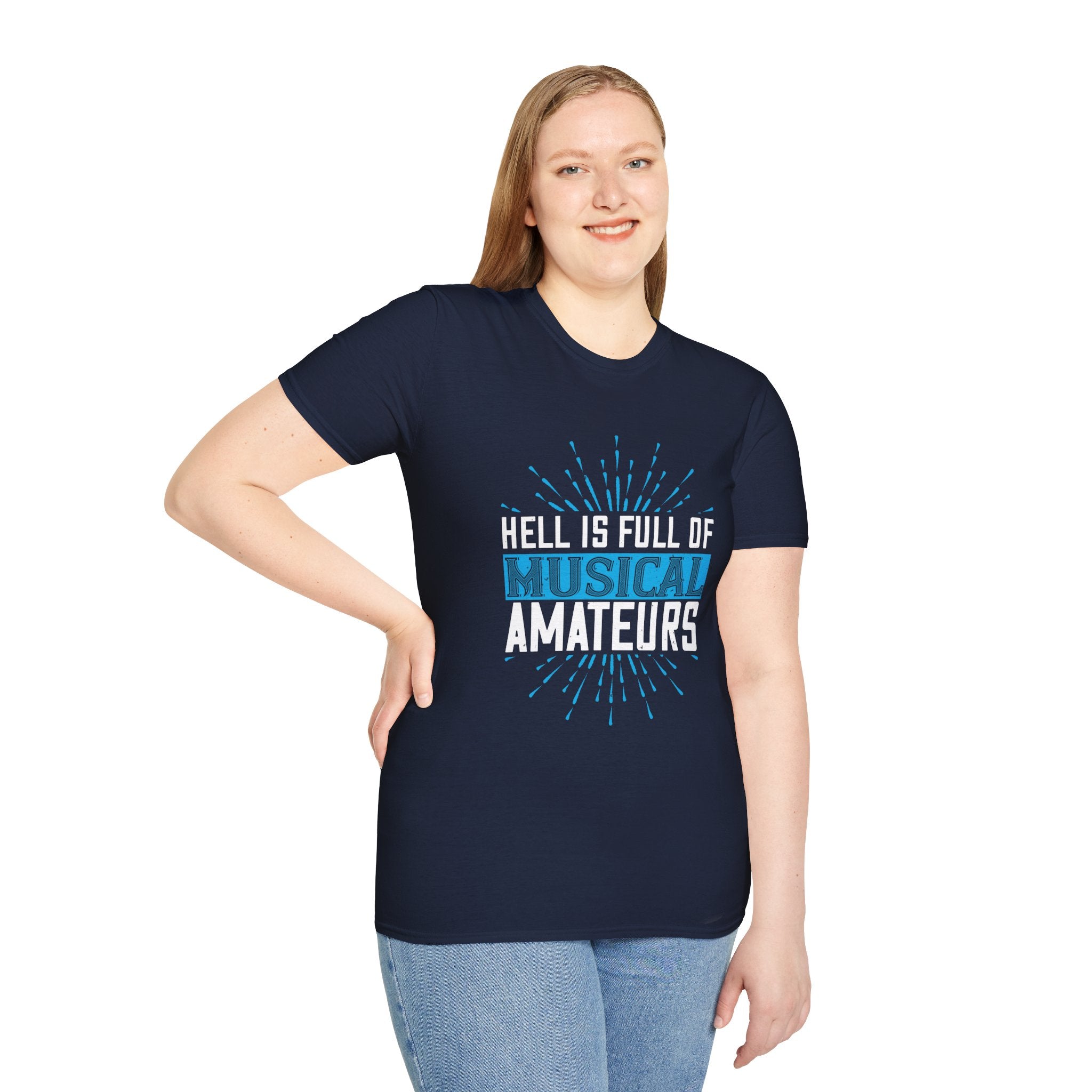 Musical Amateurs T-Shirt, Funny Music Lover Tee, Unisex Softstyle Shirt