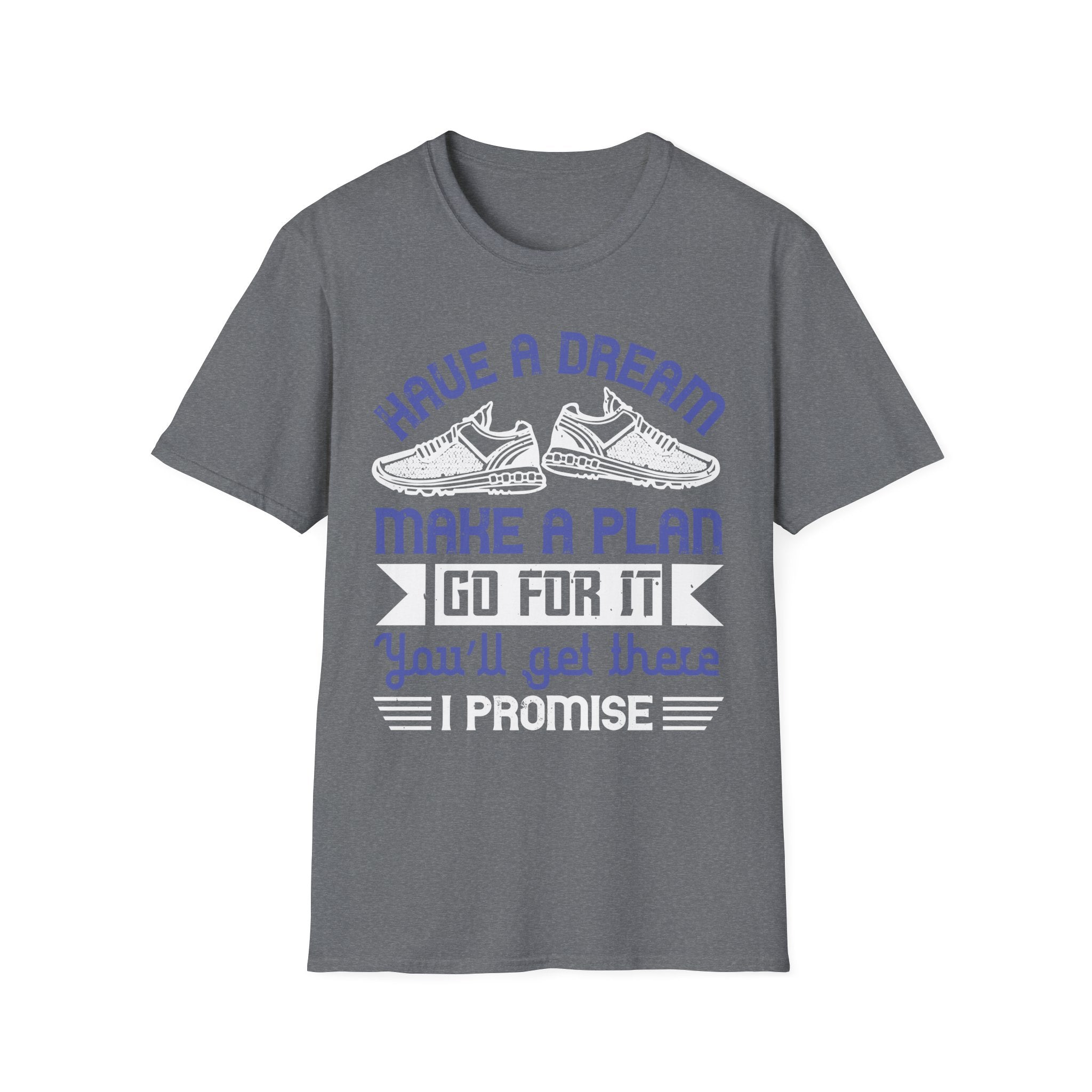 Inspirational Graphic T-Shirt with Motivational Quote, Dream Big