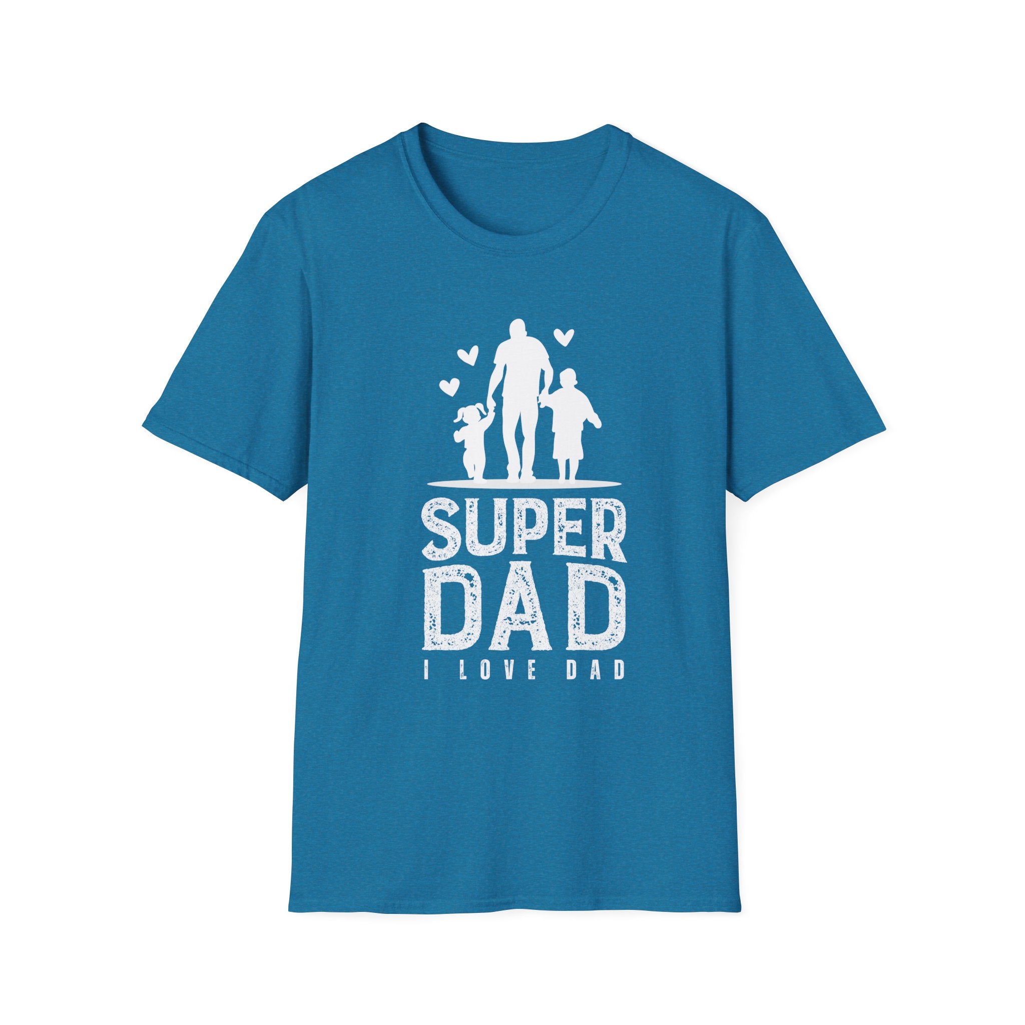 Super Dad Unisex Softstyle T-Shirt, Father's Day Gift
