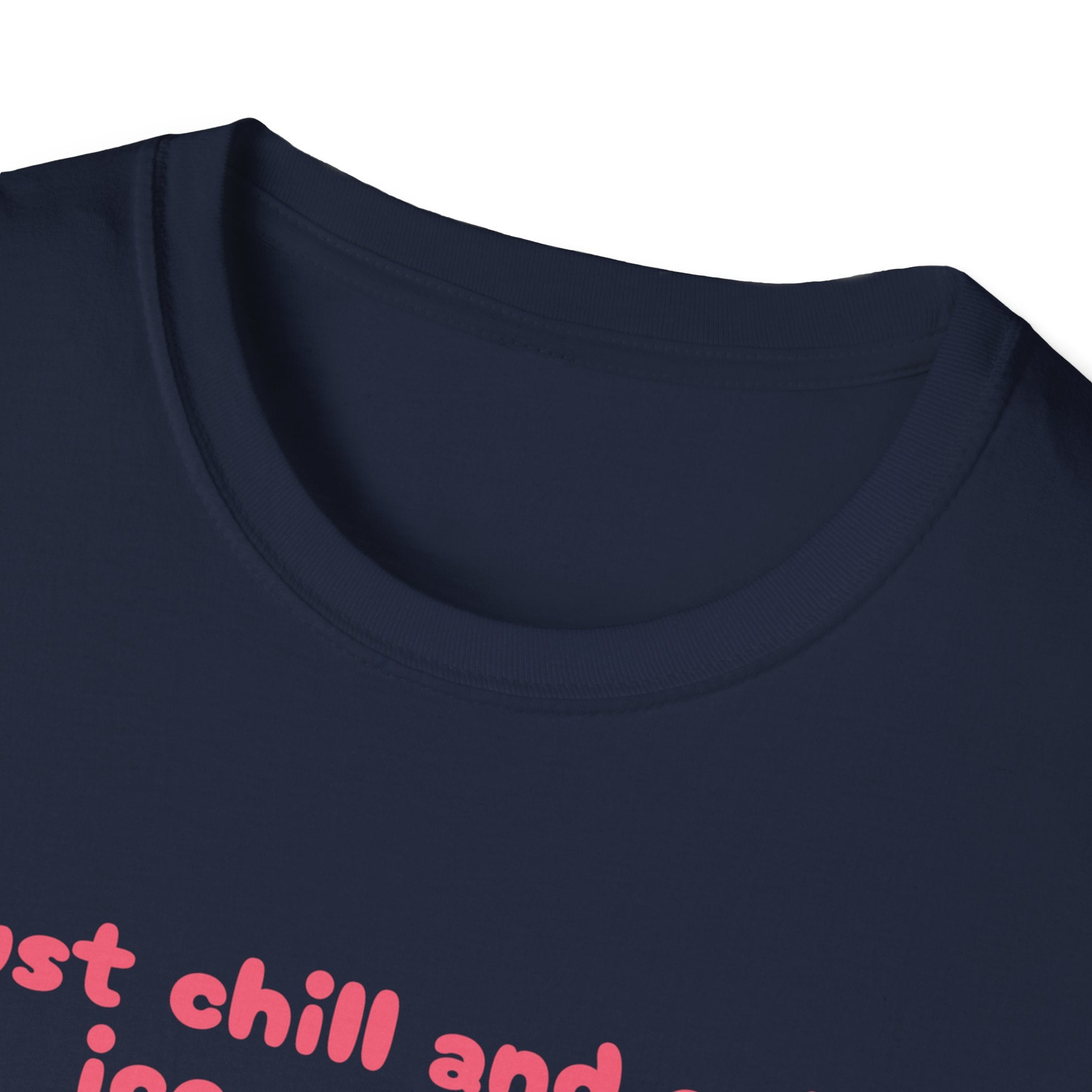 Summer Chill Ice Cream T-Shirt, Unisex Softstyle Tee, Cute Graphic Shirt