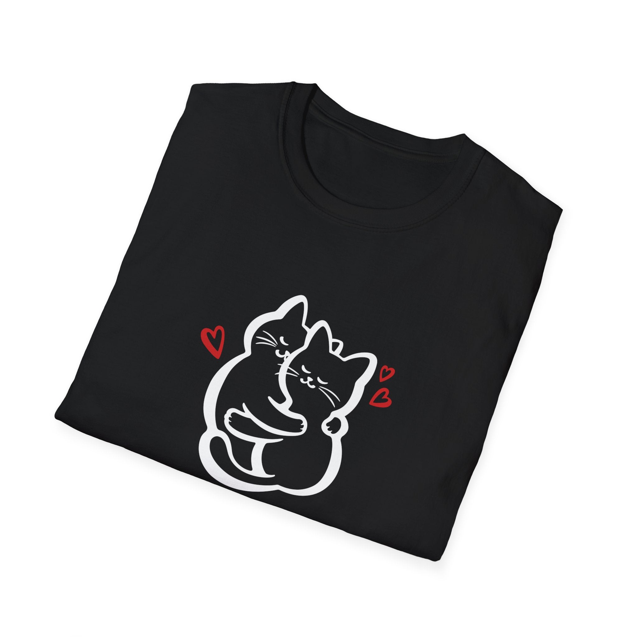 Cozy Cat Lovers T-Shirt, Comfortable Tee for Pet Owners