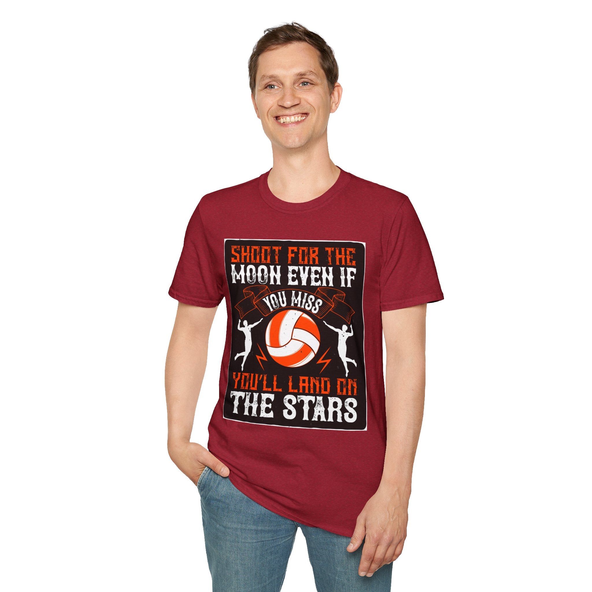 Volleyball Inspirational T-Shirt, Motivational Sports Tee for Athletes