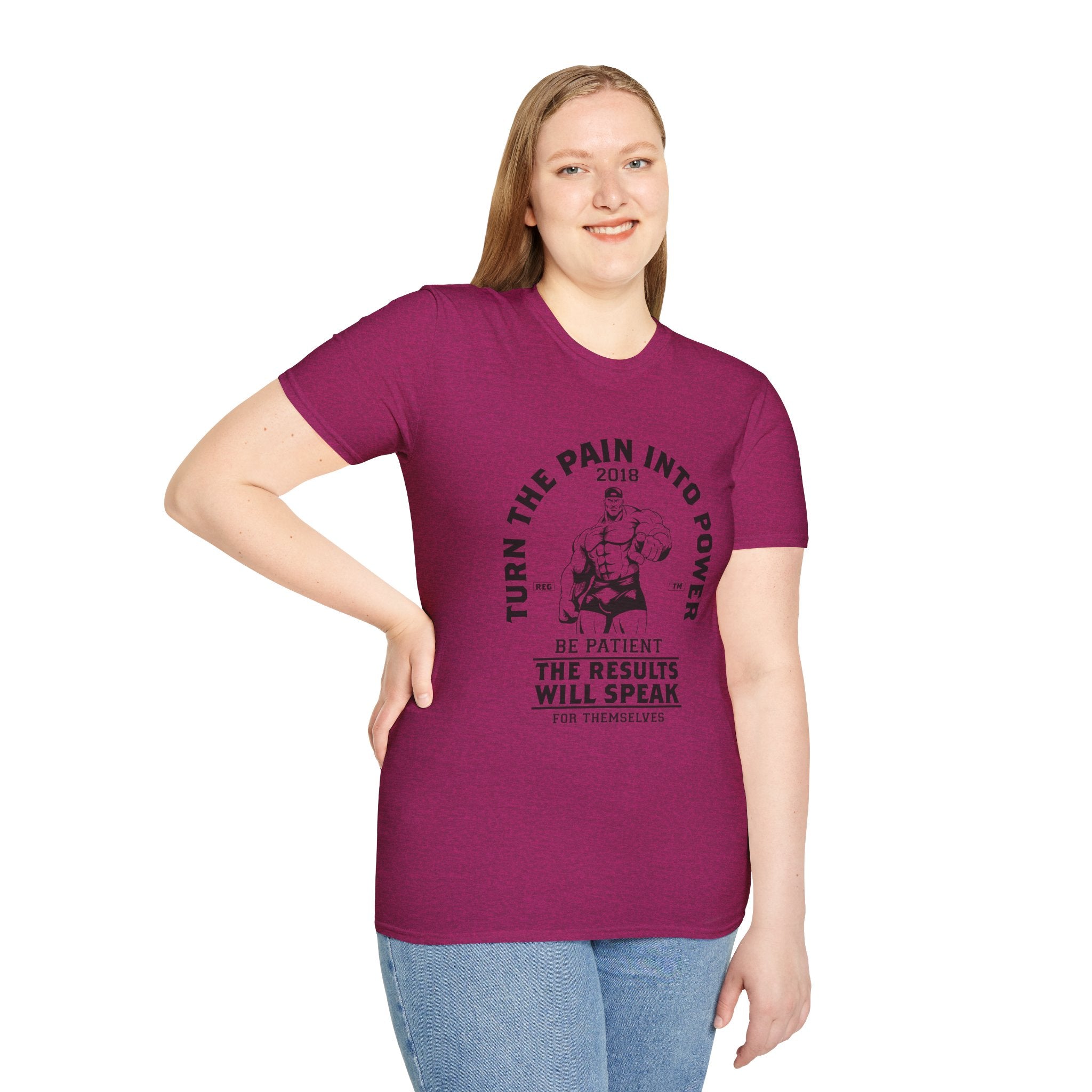 Empowering Motivational T-Shirt, Fitness Gift, Inspirational Tee, Workout Apparel, Casual Wear, Gift for Him/Her