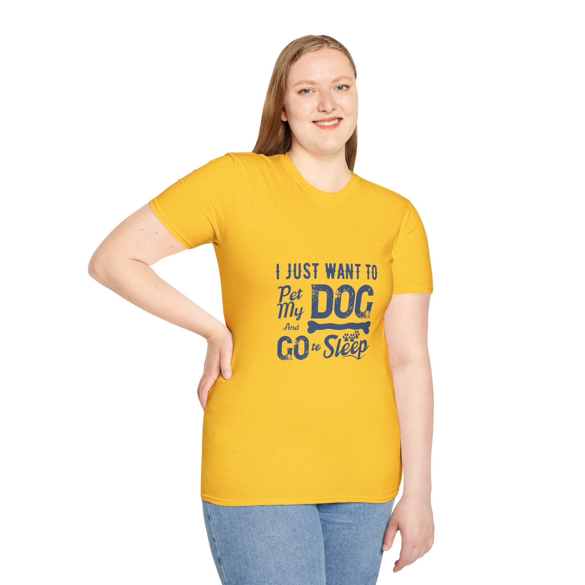 Funny Dog Lover Unisex T-Shirt, Pet Lover Gift, Cute Dog T-Shirt, Dog Mom, Dog Dad Apparel, Animal Lover Shirt