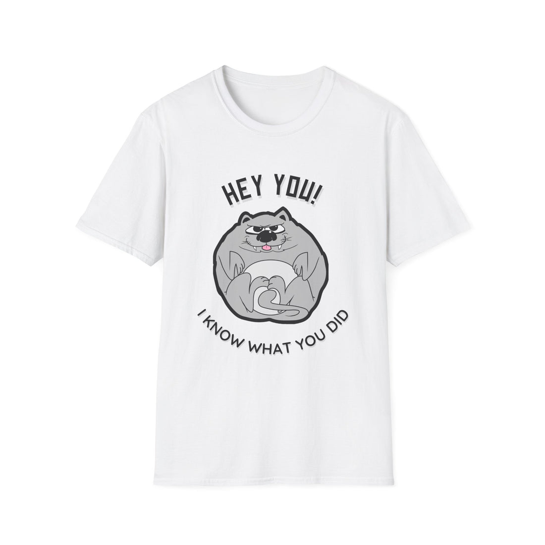 Funny Cat Graphic T-Shirt, Cute Pet Lover Gift
