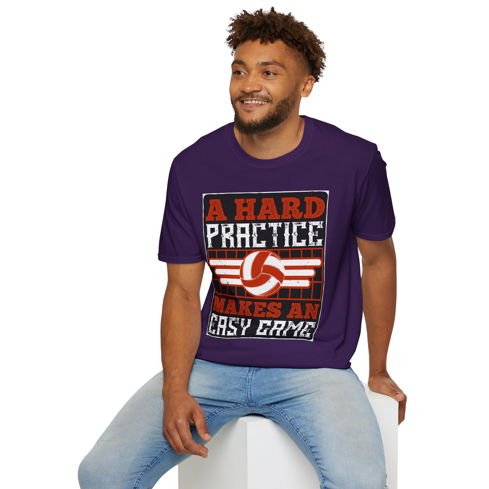 Volleyball Practice Humor Tee | Unisex Softstyle T-Shirt, Sports Shirt