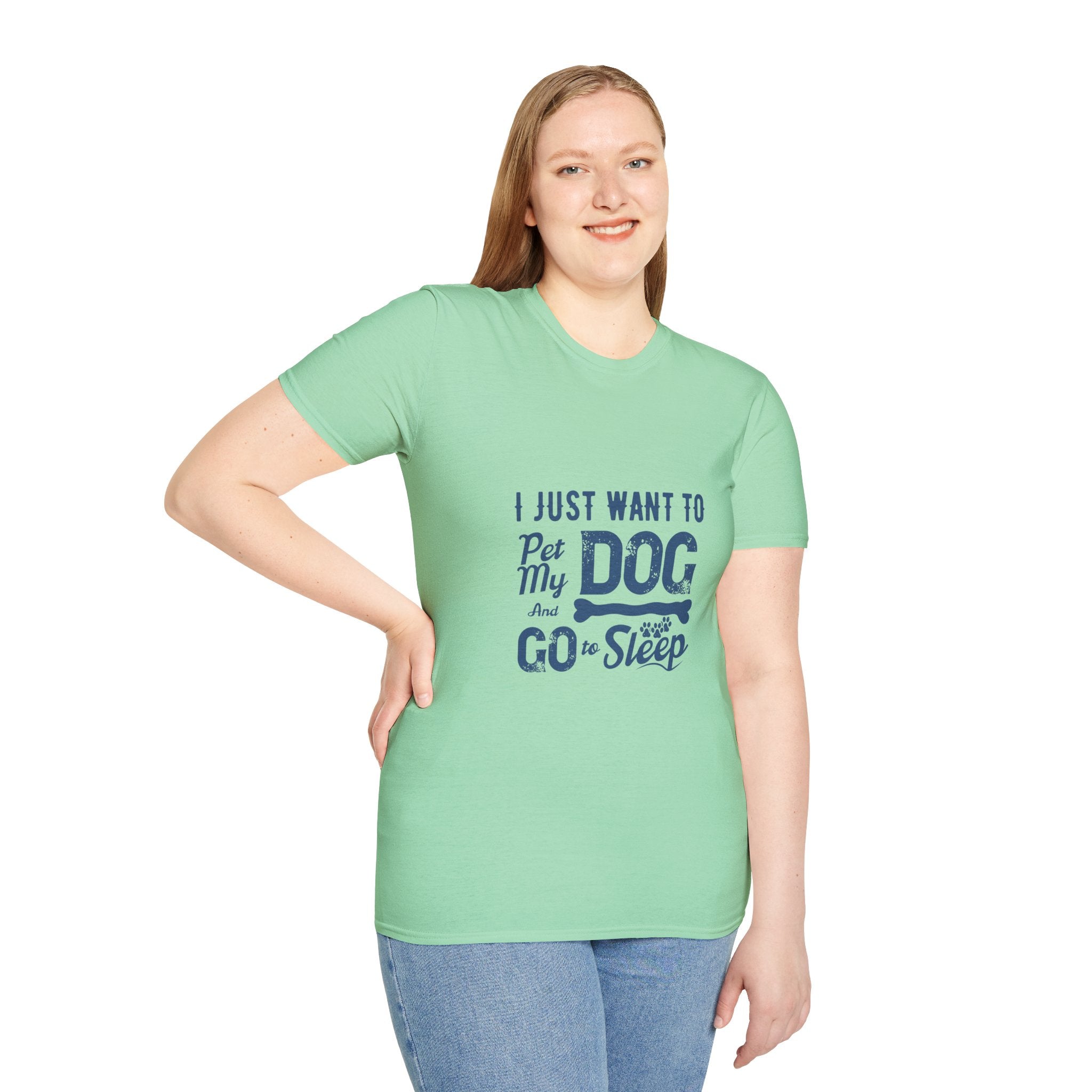 Funny Dog Lover Unisex T-Shirt, Pet Lover Gift, Cute Dog T-Shirt, Dog Mom, Dog Dad Apparel, Animal Lover Shirt