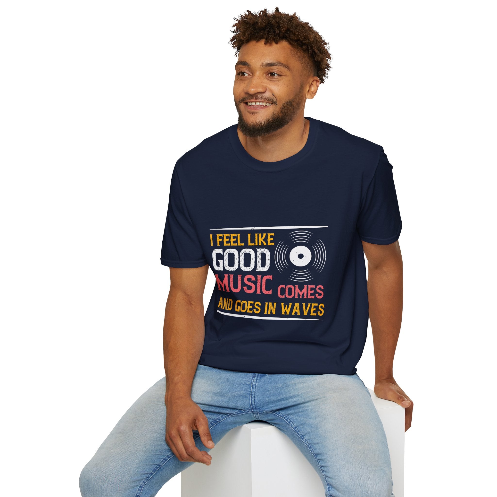 Good Vibes Unisex T-Shirt - Music Lover Gift, Cool Casual Wear