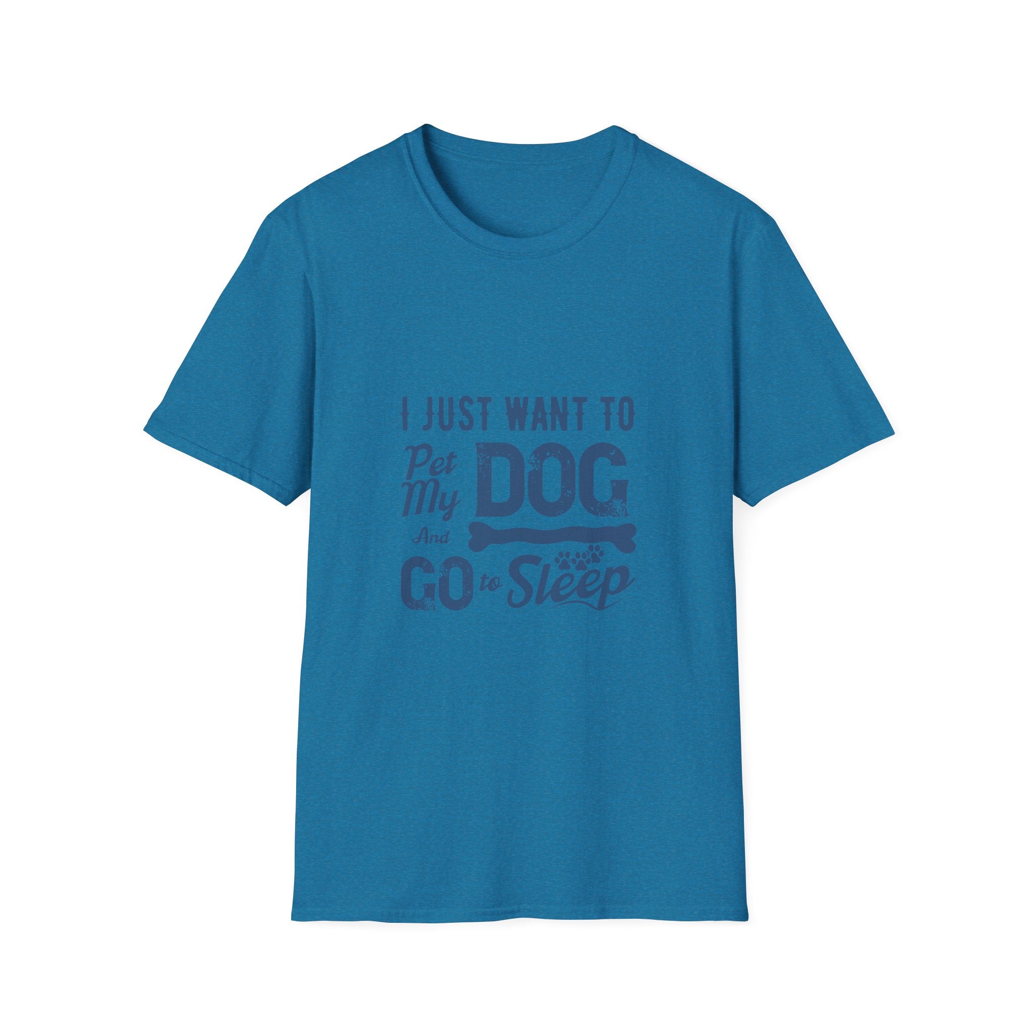 Funny Dog Lover Unisex T-Shirt, Pet Lover Gift, Cute Dog T-Shirt, Dog Mom, Dog Dad Apparel, Animal Lover Shirt