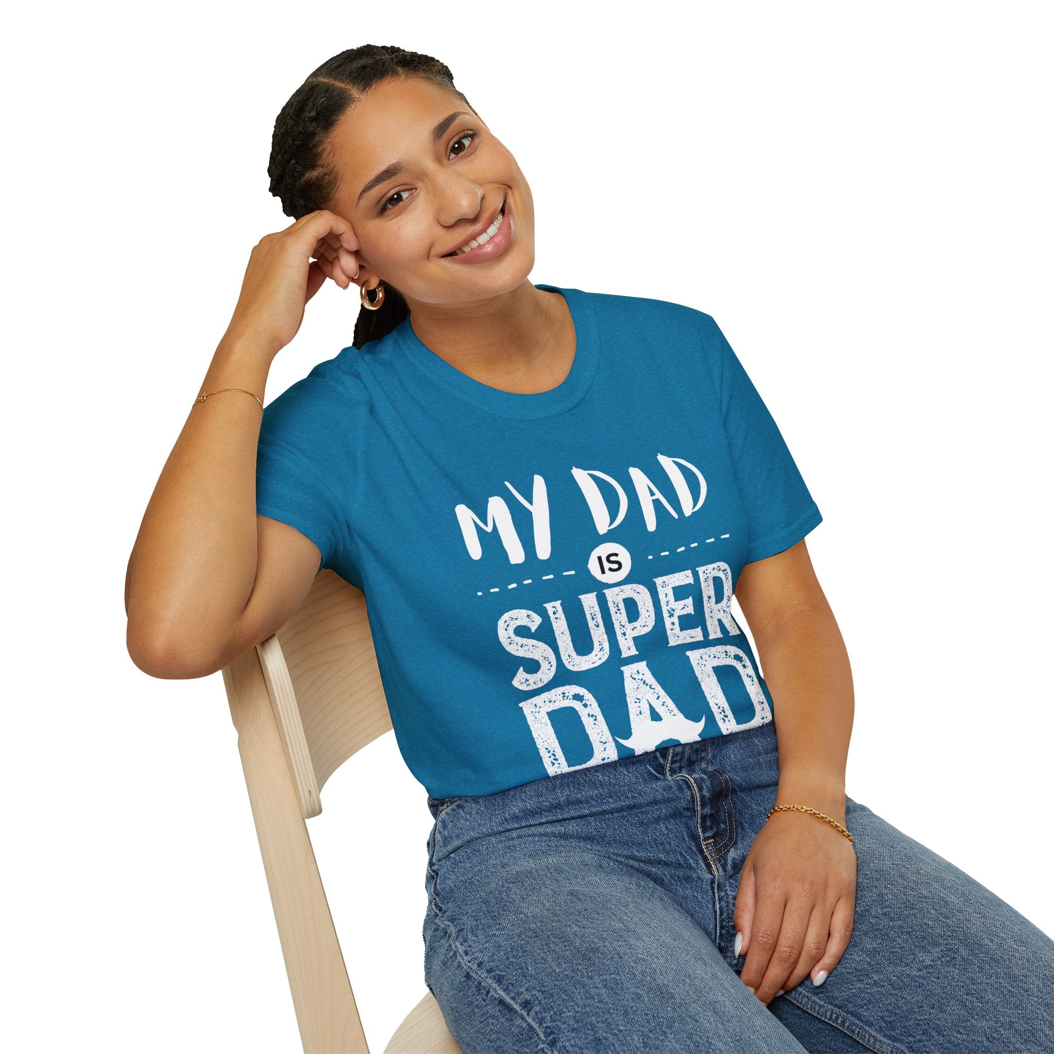Super Dad Unisex Softstyle T-Shirt | Perfect Gift for Father's Day