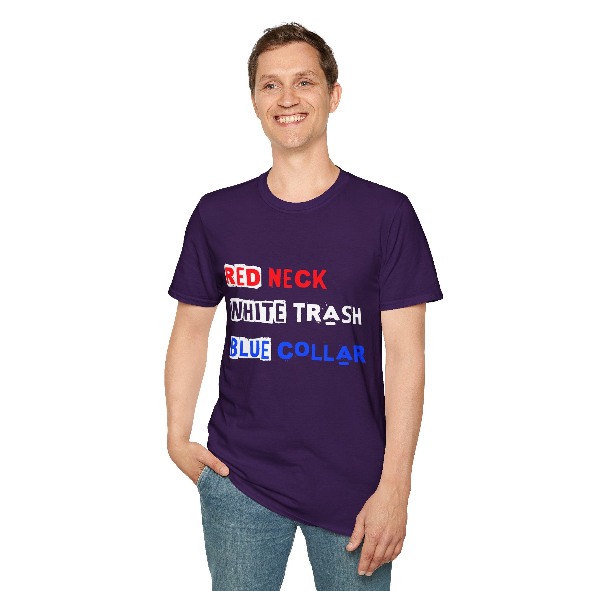 Red Neck, White Trash, Blue Collar Unisex Softstyle T-Shirt – Funny Humor Tee, Gift for Friends, Casual Wear, Summer Outfit, Patriotic [...]