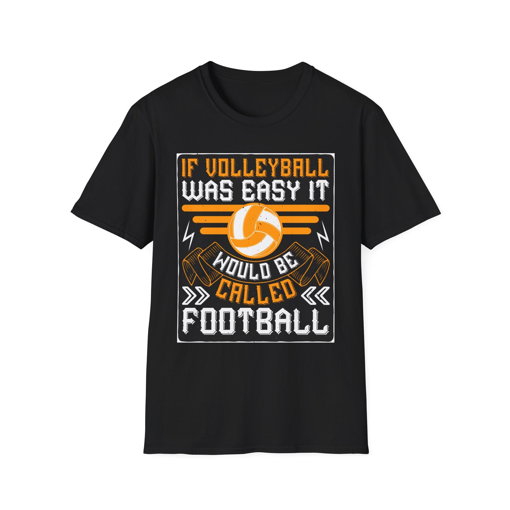 Volleyball Humor T-Shirt, Funny Sports Tee, Unisex Softstyle