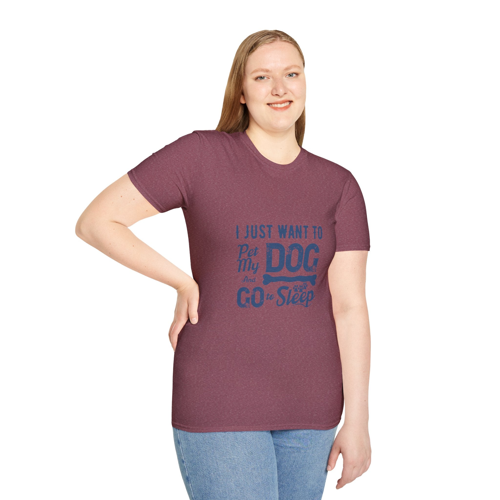 Funny Dog Lover Unisex T-Shirt, Pet Lover Gift, Cute Dog T-Shirt, Dog Mom, Dog Dad Apparel, Animal Lover Shirt