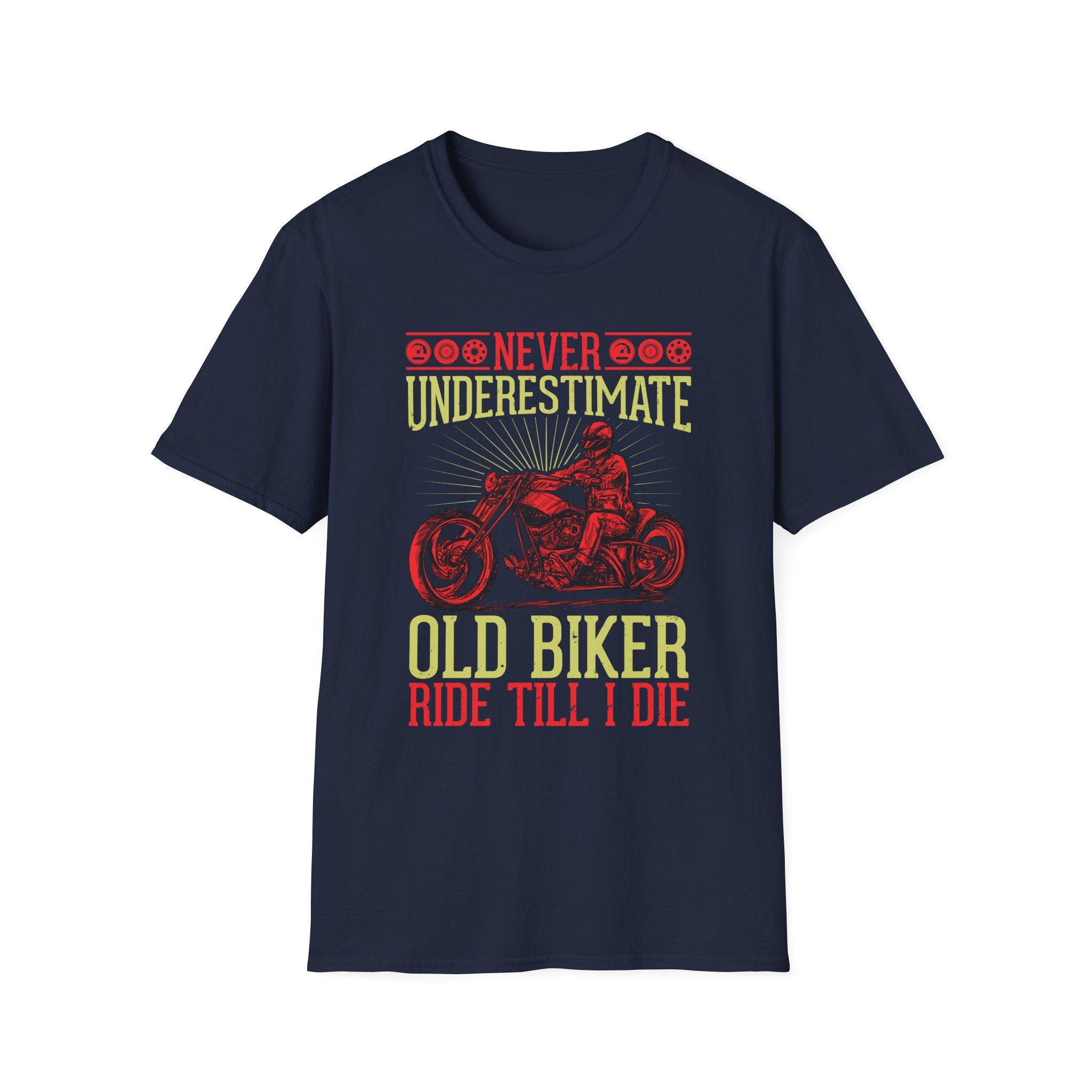 Unisex Biker Shirt - Never Underestimate Old Biker - Motorcycle Gift, Motorbike Lover Tee, Father’s Day Present, Adventure Apparel, [...]