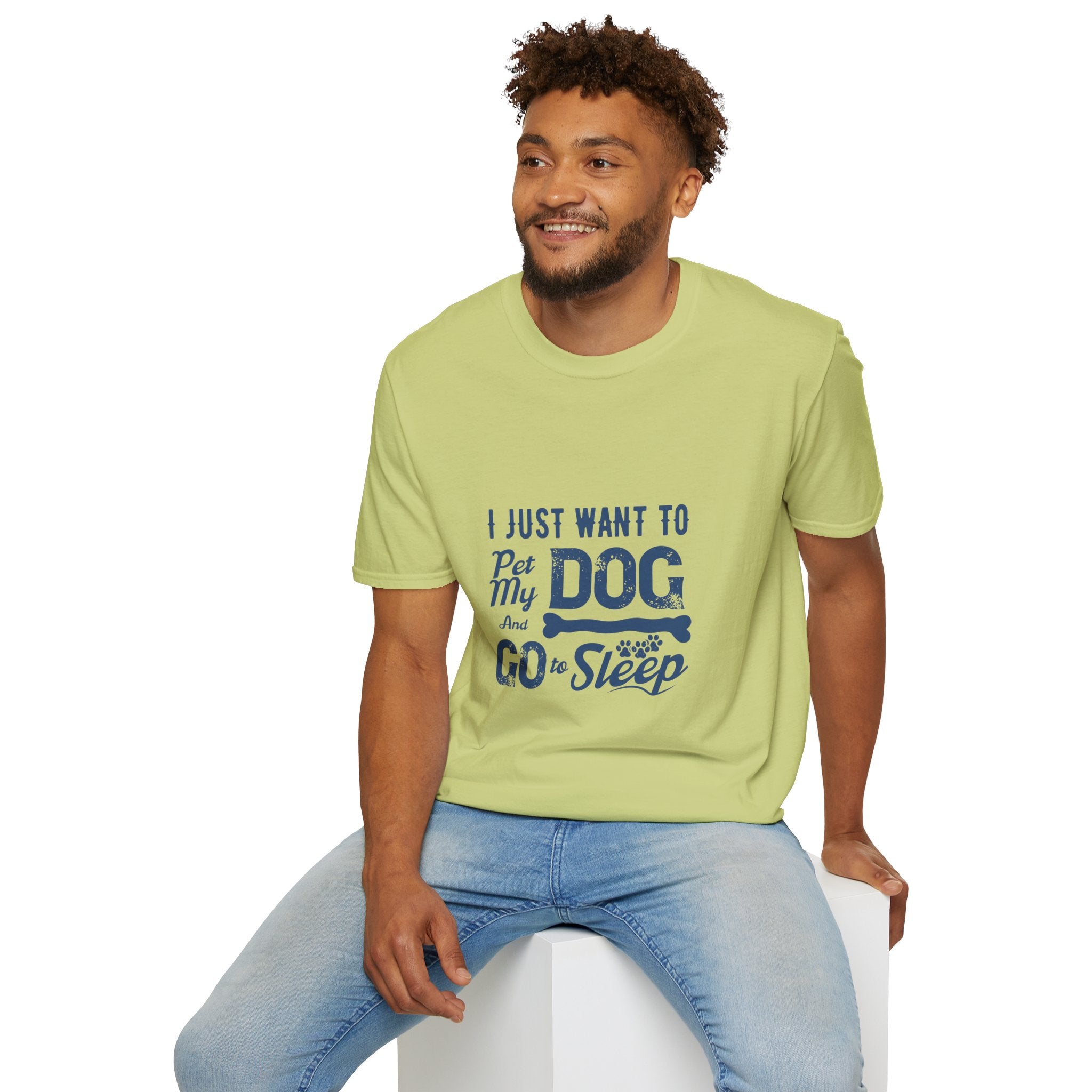 Funny Dog Lover Unisex T-Shirt, Pet Lover Gift, Cute Dog T-Shirt, Dog Mom, Dog Dad Apparel, Animal Lover Shirt