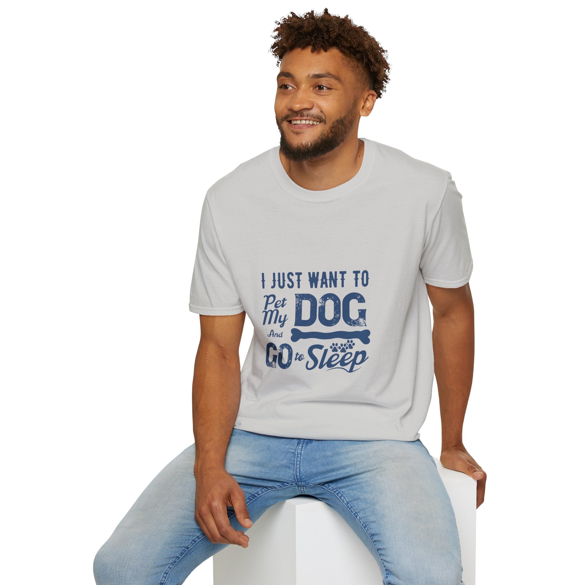 Funny Dog Lover Unisex T-Shirt, Pet Lover Gift, Cute Dog T-Shirt, Dog Mom, Dog Dad Apparel, Animal Lover Shirt