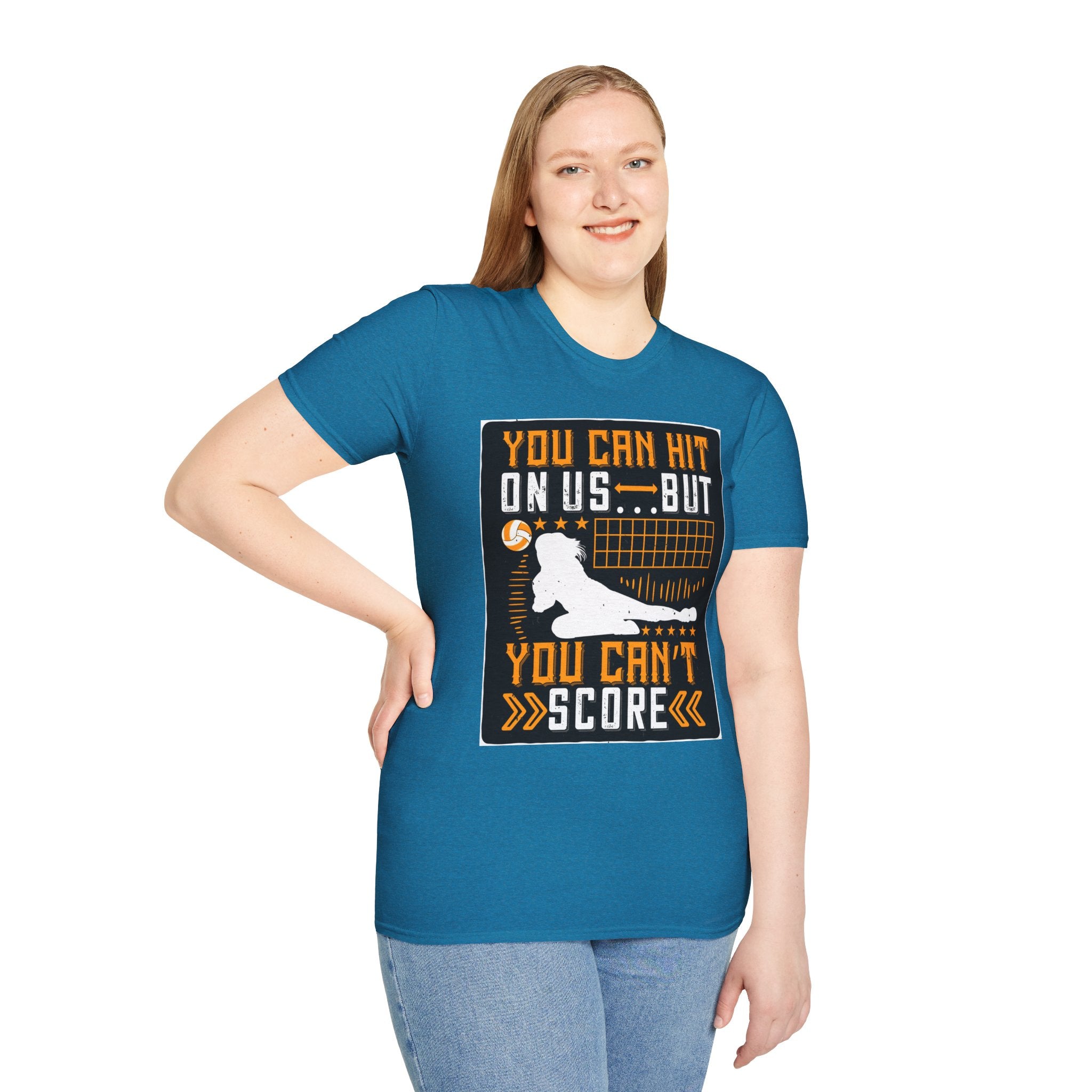 Volleyball Humor T-Shirt, Sporty Gift for Athletes, Softstyle Tee