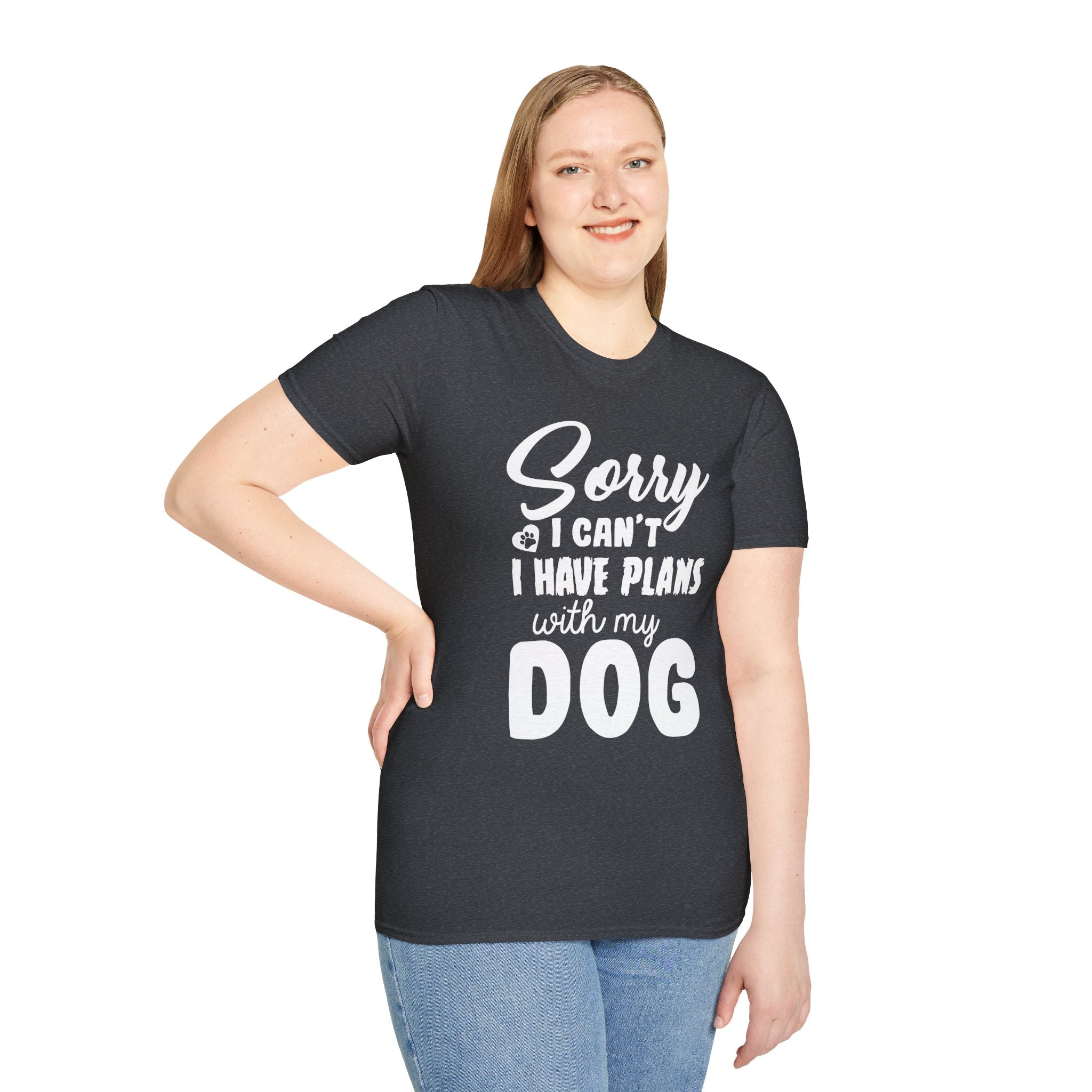 Dog Lover T-Shirt, Funny Pet Owner Apparel, Gift for Dog Moms and Dads, Cute Canine Graphic Tee, Animal Lover Outfit