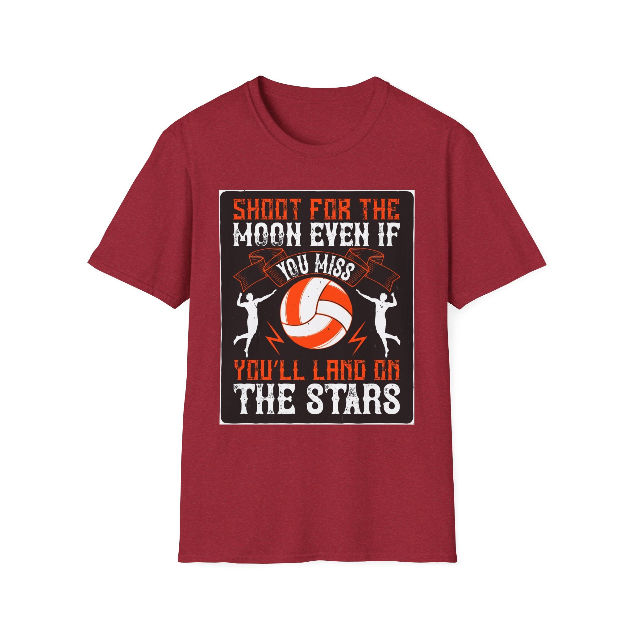 Volleyball Inspirational T-Shirt, Motivational Sports Tee for Athletes