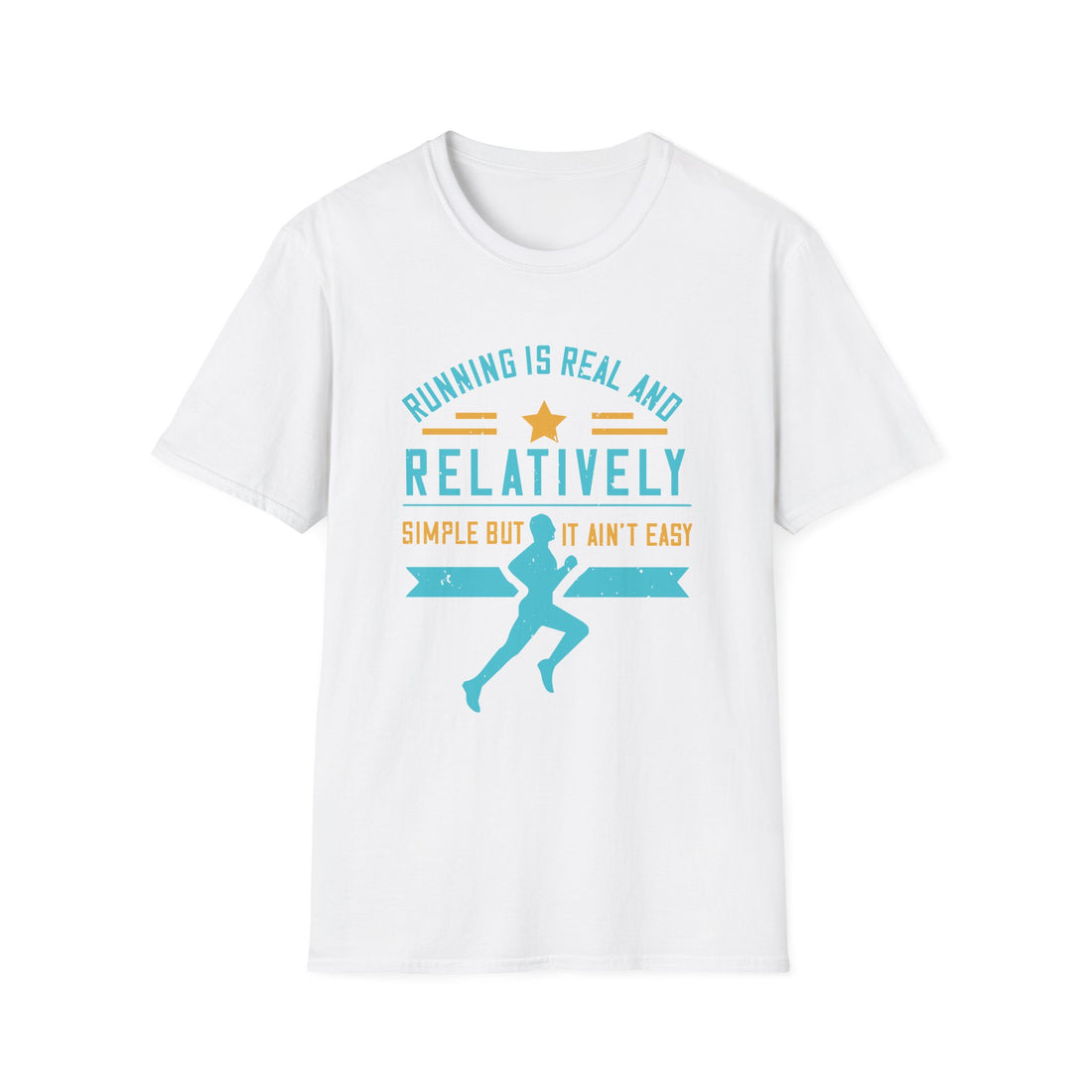 Motivational Running T-Shirt, Comfortable Workout Tee