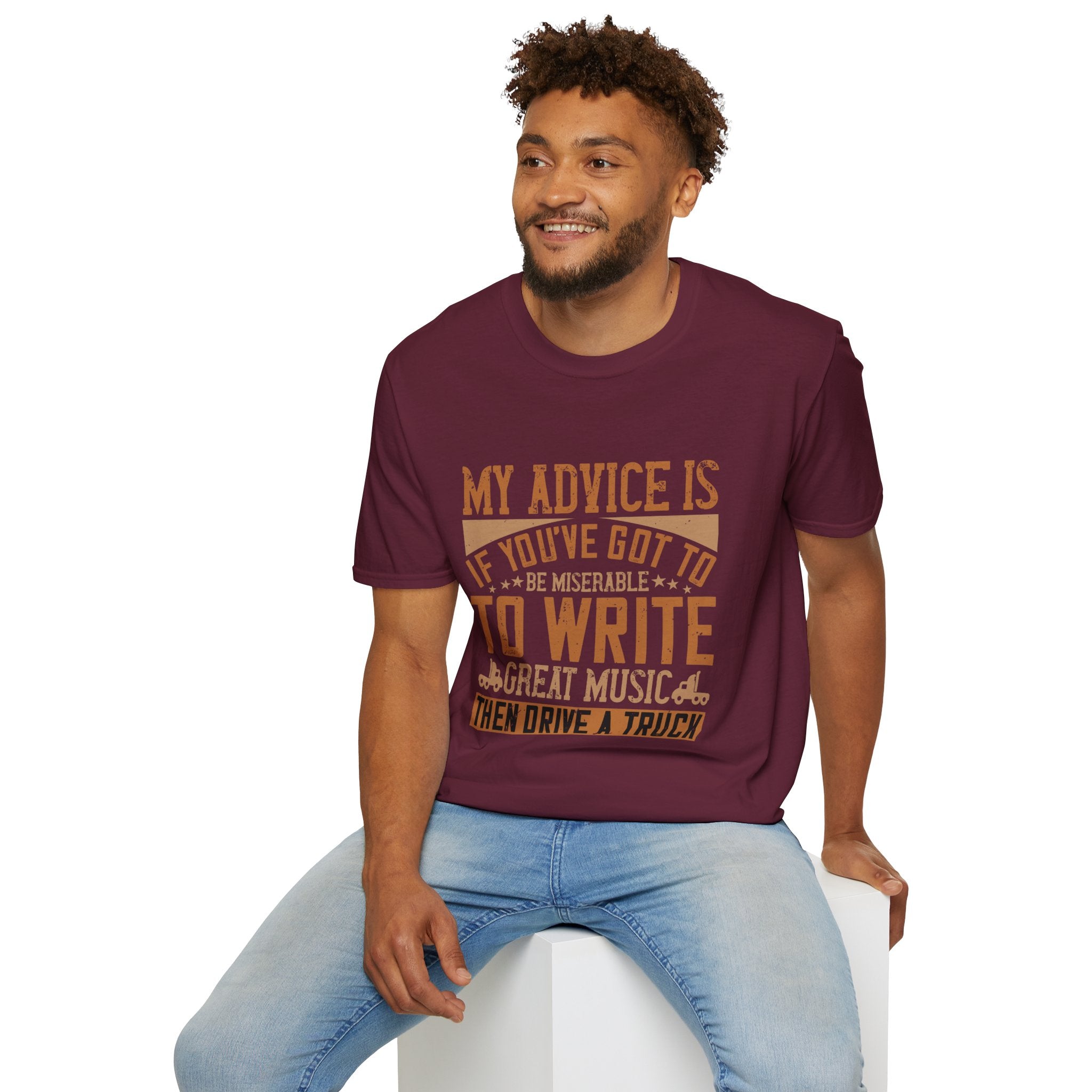 Music Lover's Unisex Softstyle T-Shirt, Gift for Musicians
