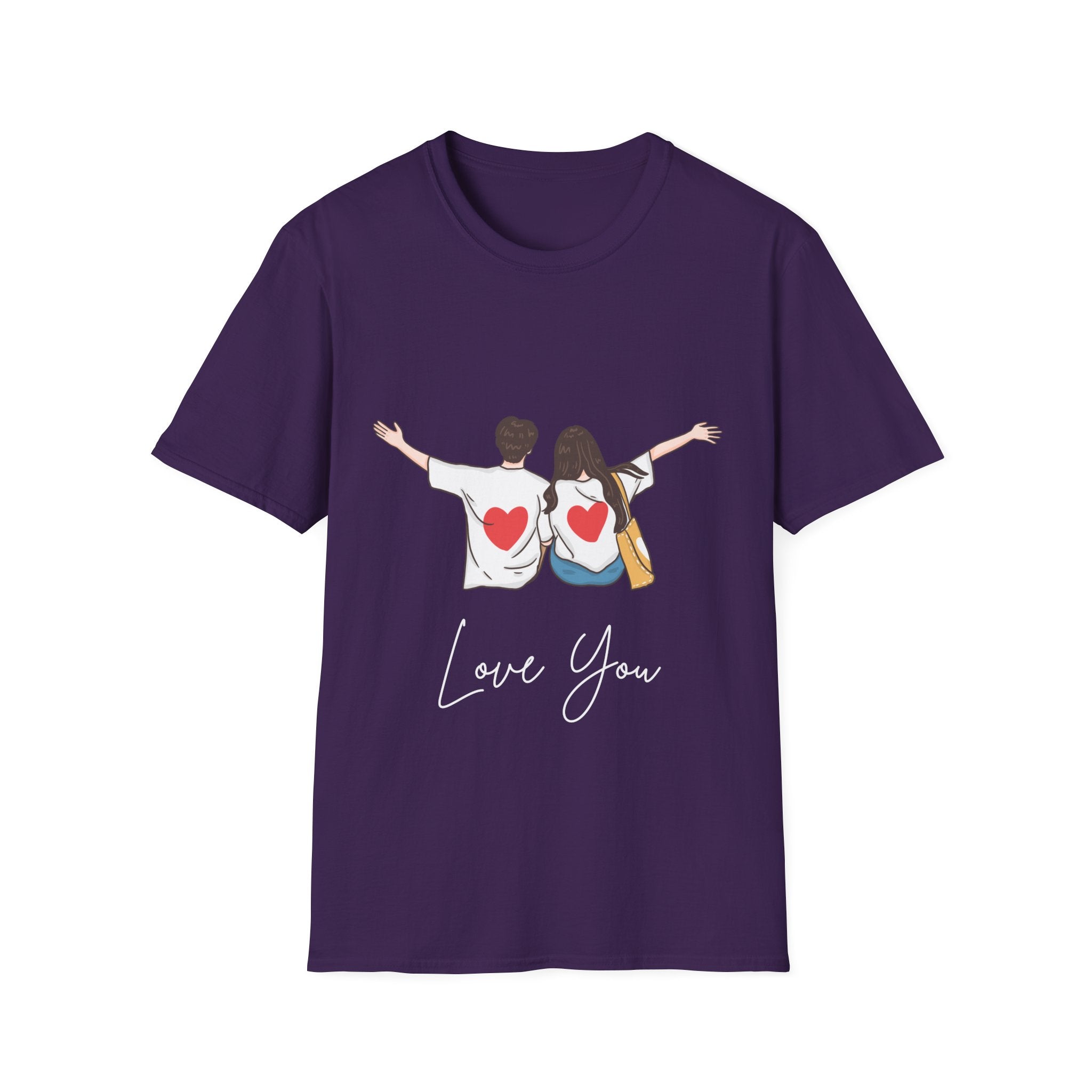 Love You Couple T-Shirt, Romantic Gift, Valentine’s Day Tee