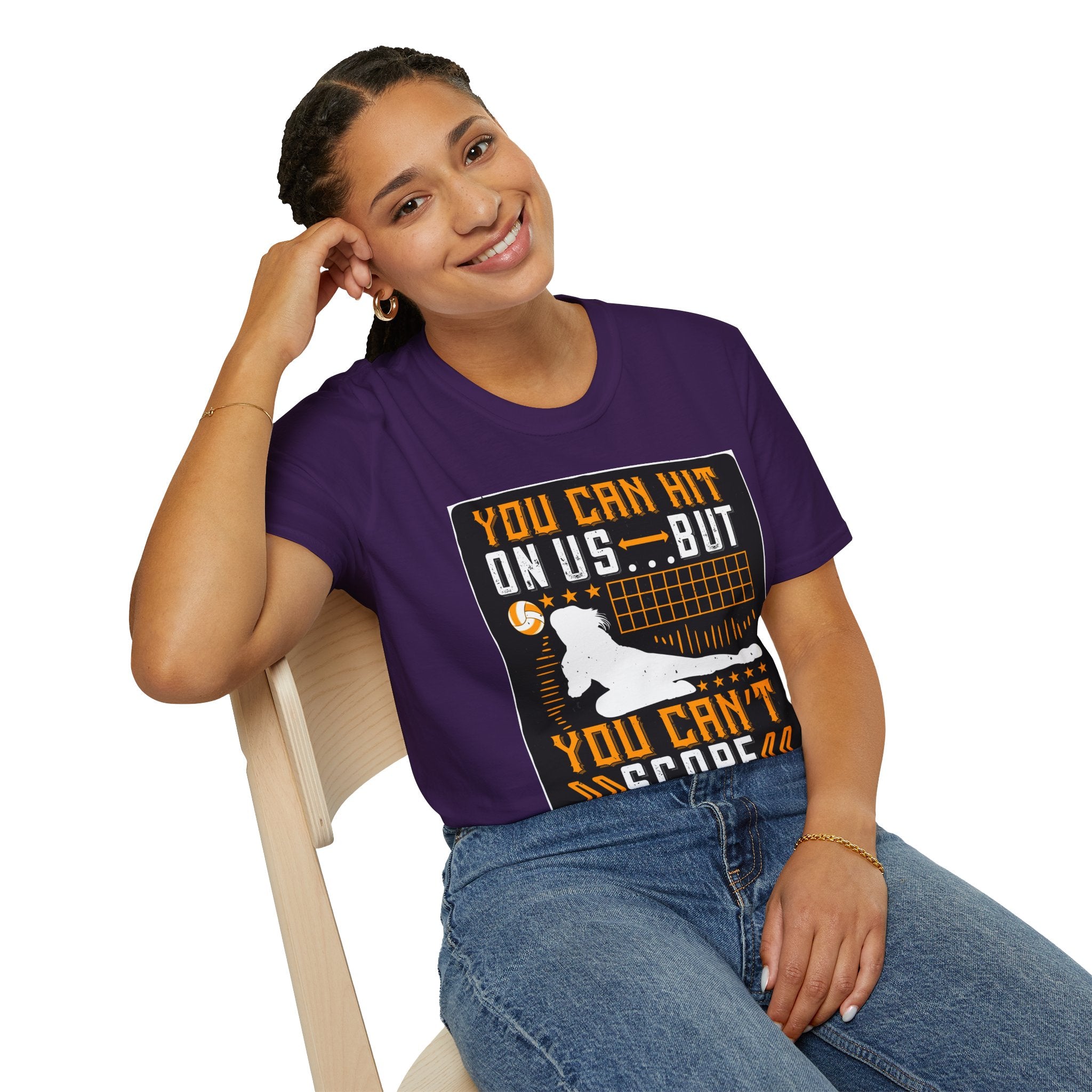 Volleyball Humor T-Shirt, Sporty Gift for Athletes, Softstyle Tee