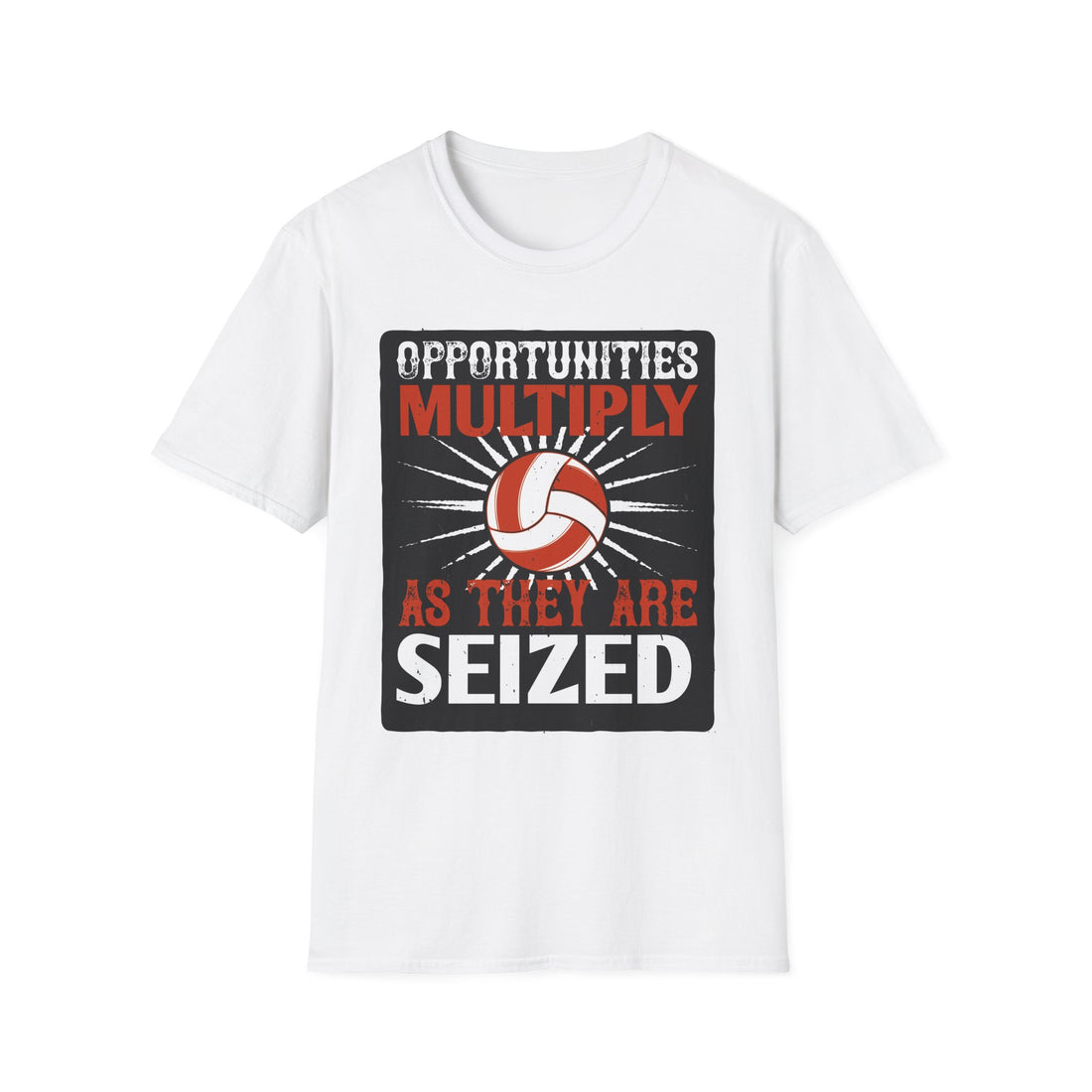 Motivational Volleyball T-Shirt, Sports Gift, Team Spirit Tee, Volleyball Fan